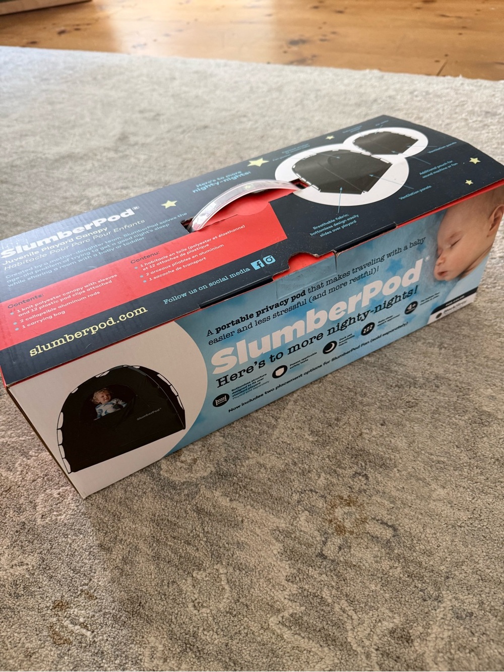 SlumberPod Blackout Travel Sleep Tent